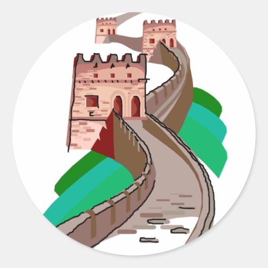 中国シール ラウンドシール (正面)