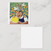 中国ソ連 スクエア名刺 (正面/裏面)