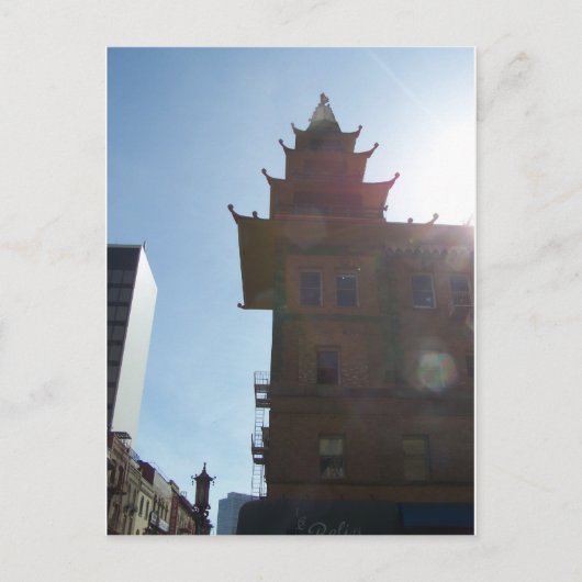 中国タウンSF CA ポストカード (正面)