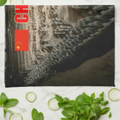 中国テラコッタ軍 キッチンタオル (折り畳み)