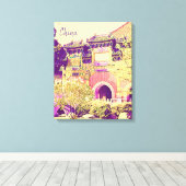 中国トラベルベイハイパークベイジン キャンバスプリント (インサイチュ (ウッドフロア))