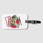 中国トラベルマップロゴ ラゲッジタグ (正面横)