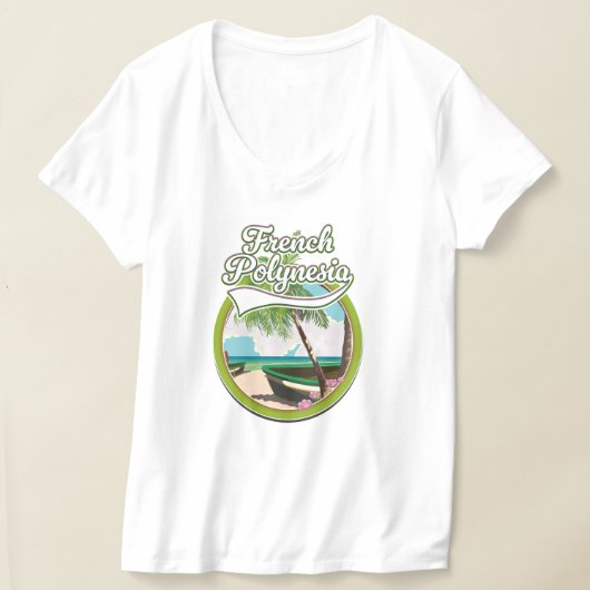 中国トラベルマップロゴ Tシャツ (レイダウン)
