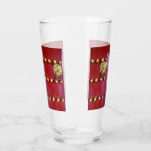 中国ドアノッカー タンブラーグラス (左)