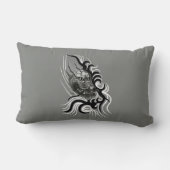 中国ドラゴン入れ入れスタイル ランバークッション (裏面)