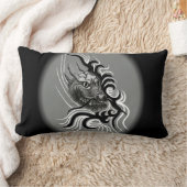 中国ドラゴン入れ入れスタイル ランバークッション (ブランケット)