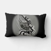 中国ドラゴン入れ入れスタイル ランバークッション (裏面)