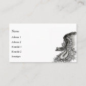 中国ドラゴン入れ入れスタイル 名刺 (正面)