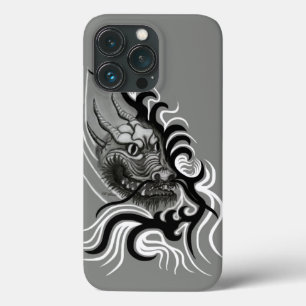 中国ドラゴン入れ入れスタイル iPhone 13 PROケース