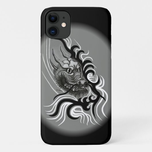 中国ドラゴン入れ入れスタイル Case-Mate iPhoneケース (裏面)