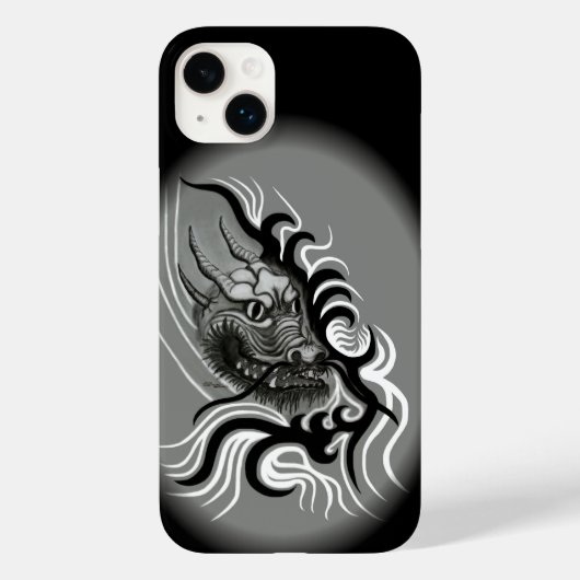 中国ドラゴン入れ入れスタイル Case-Mate iPhoneケース (裏面)