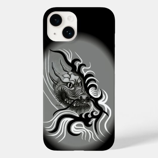 中国ドラゴン入れ入れスタイル Case-Mate iPhoneケース (裏面)
