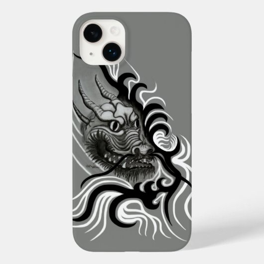 中国ドラゴン入れ入れスタイル Case-Mate iPhoneケース (裏面)