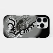 中国ドラゴン入れ入れスタイル iPhoneケース (裏面横)