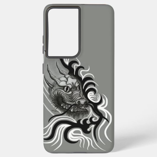 中国ドラゴン入れ入れスタイル SAMSUNG GALAXYケース (裏面)