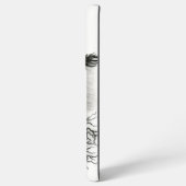 中国ドラゴン、黒と白のデザインでTattoostyl Samsung Galaxyケース (裏面横)