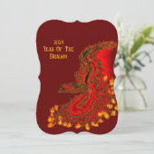 中国ドラゴン， 2024辰年 招待状 (スタンド正面)