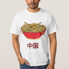 中国ヌードル Tシャツ