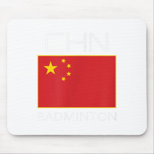 中国バドミントチームファンギフト中国のアスリートChn マウスパッド