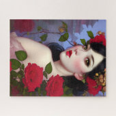 中国バラ ジグソーパズル (横)