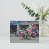 中国バルーンのフォーカス ポストカード (スタンド正面)