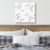 中国フィッシュドードル6 キャンバスプリント (インサイチュ (寝室))