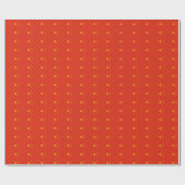 中国フラグの折り返し紙 ラッピングペーパー (フラット)