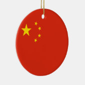 中国フラグオーナメント セラミックオーナメント (右)