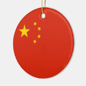 中国フラグオーナメント セラミックオーナメント (左)