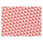 中国フラグスタイリッシュマップ愛国幾何学 テーブルクロス (正面(横))