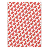 中国フラグスタイリッシュマップ愛国幾何学 テーブルクロス (正面)