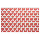 中国フラグ中国のマップアウトライン ファブリック (ファットクウォーター)