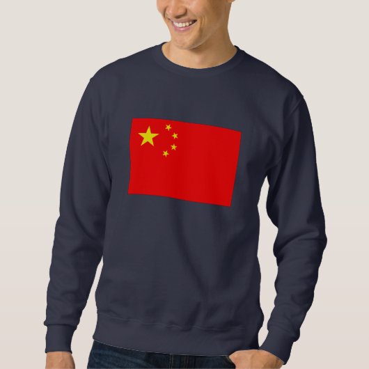 中国フラグ スウェットシャツ (正面)