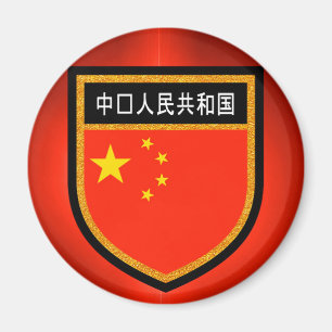 中国フラグ マグネット