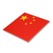 中国フラグ – 高品質 タイル (側面)