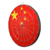 中国フラグ – 高品質 ダーツボード (正面右)