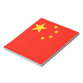 中国フラグ – 高品質 ノートパッド (回転)