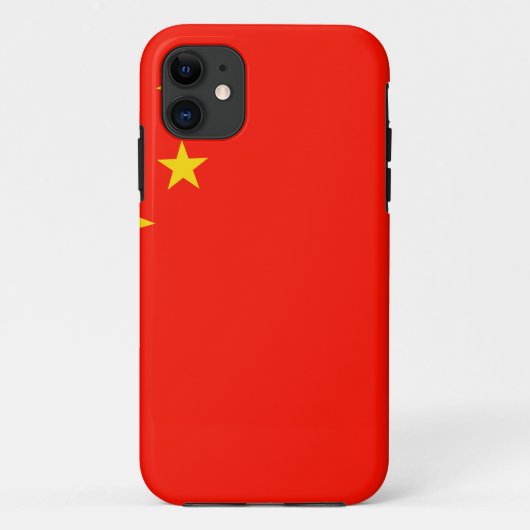 中国フラグ – 高品質 Case-Mate iPhoneケース (裏面)
