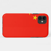 中国フラグ – 高品質 Case-Mate iPhoneケース (裏面(横))