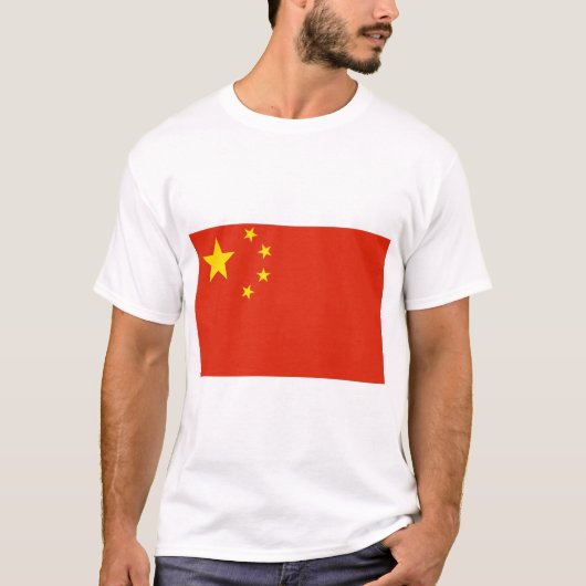 中国フラグ Tシャツ (正面)