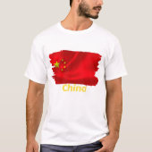中国フラグ Tシャツ (正面)