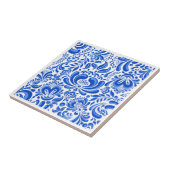 中国ブルーセラミックタイル/コースター タイル (側面)
