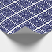 中国ブルーラッピング紙 ラッピングペーパー (角)