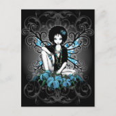 中国レトロリリーファンタジーはがき ポストカード (正面)