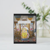 中国ヴィンテージの皇后用スライドグラス ポストカード (スタンド正面)