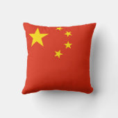 中国中国の旗 クッション (裏面)