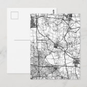 中国亳州市地図 ポストカード (正面/裏面)