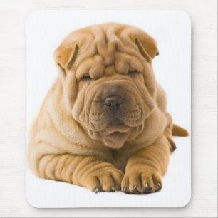中国人のShar Peiの小犬- Sharpei マウスパッド