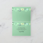 中国人のShar Peiの誕生日の挨拶状 カード (内部)