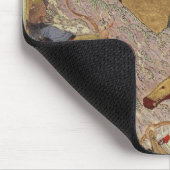 中国人を戦っているGenghis Khan (c.1162-1227) マウスパッド (コーナー)